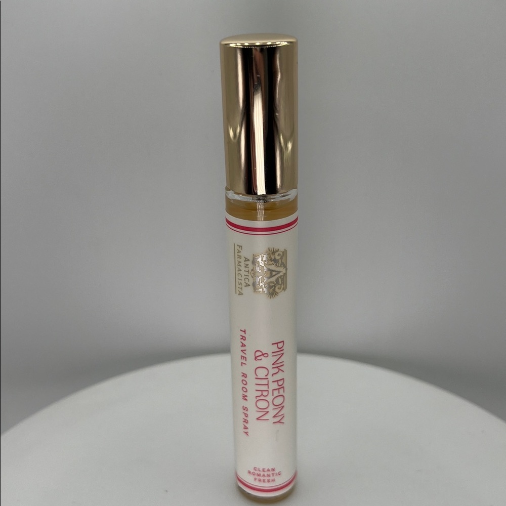 Antica Farmacista Pink Peony and Citron Travel Room Spray 10ml 0.3oz - Picture 2 of 6